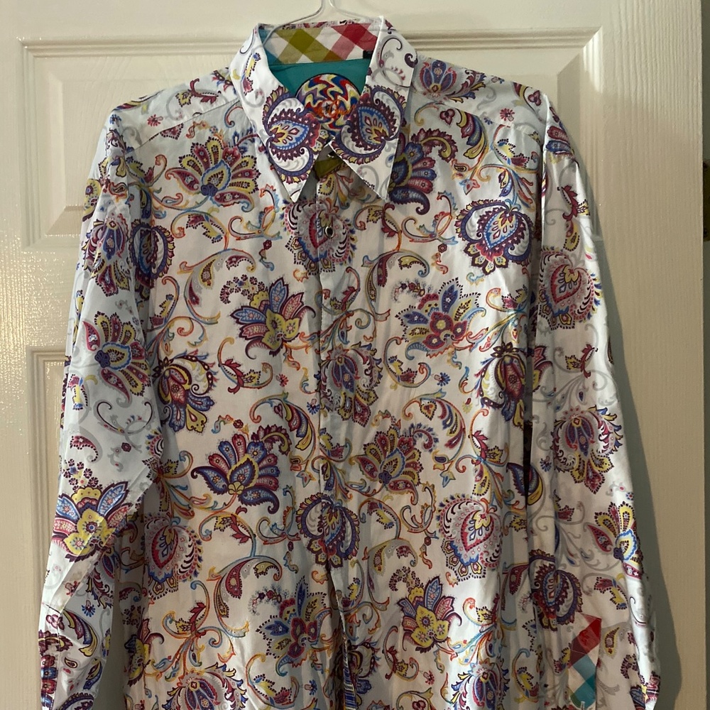 Robert Graham long sleeve, 2XL